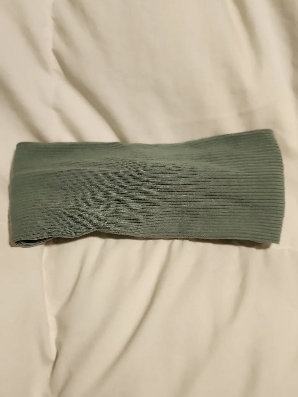 Caden Lane Ribbed Knot Headband - Sage Green